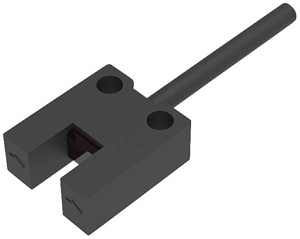 TRU COMPONENTS Barrière lumineuse à fourche SK-201NA-W TC-10329328 type U commutation en réception, commutation sans réception 5 - 24 V/DC 1 pc(s)
