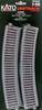 (H0) Kato Unitrack 2-220 Rail courbe 4 pc(s)