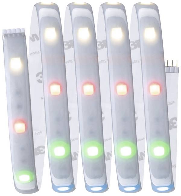 Paulmann  78865 Ruban LED (Base)  avec connecteur mâle 230 V 1.5 m RVBB  1 set