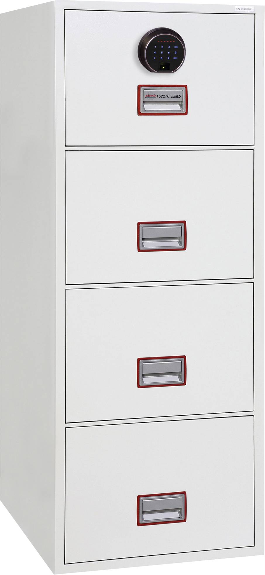 Phoenix FS2274F WORLD CLASS FIRE FILE FS2270 Coffre-fort protégé contre l'incendie serrure à empreinte digitale
