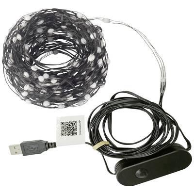 Guirlande lumineuse LED Sygonix SY-5167250 via USB Nombre de