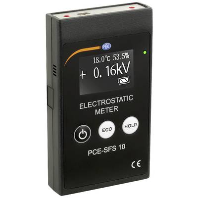 PCE Instruments  Appareil de mesure électrostatique champ électromagnétique, humidité, température  