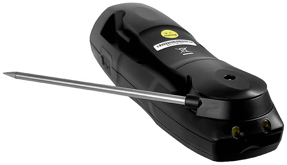 Un thermomètre numérique à sonde, généralement utilisé pour mesurer la température interne des aliments pendant la cuisson ou le barbecue.