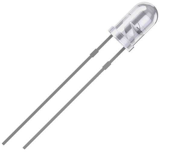 Quadrios 2111O177 LED blanc rond 3 mm 8000 mcd 25 ° 20 mA 3 V