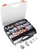 Quadrios 2009CA109 Assortiment de presse-étoupes étanche PA66 gris clair (RAL 7035) 1 set