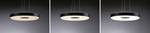 Luminaire suspendu LED Smart Home ZigBee Pera Putric 2700K 1 200 lm / 700 lm 11 / 1 x 7 W noir#gris réglable