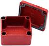 Reltech EfaBox 128-000-362 Boîtier universel 45 x 50 x 30 aluminium revêtement par poudre rouge 1 pc(s)