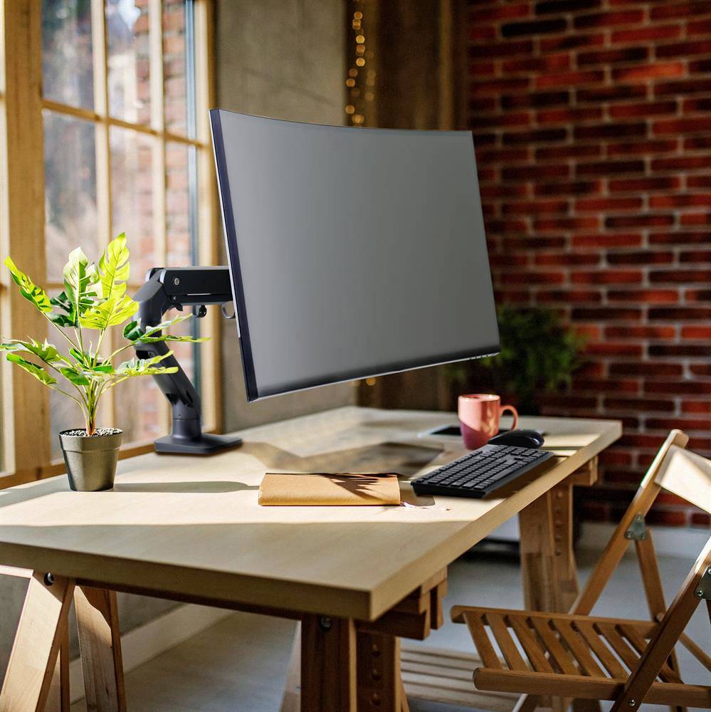 Ergotron HX Arm Desk Mount Support de table pour écran 1 Écran(s) 38,1 cm (15") - 124,5 cm (49") noir rotatif, réglable -3