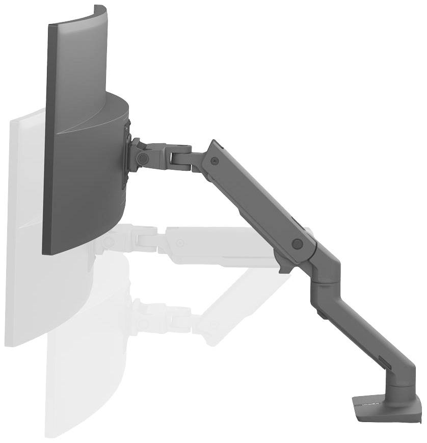 Ergotron HX Arm Desk Mount Support de table pour écran 1 Écran(s) 38,1 cm (15") - 124,5 cm (49") noir rotatif, réglable -2