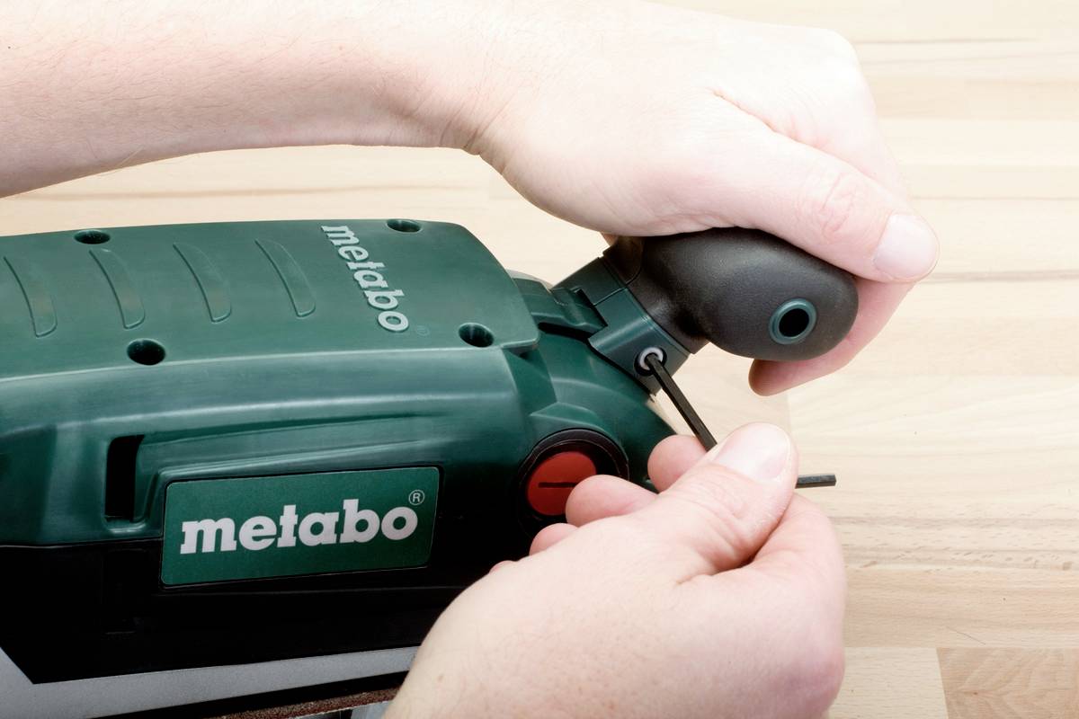 Metabo 600375000 Ponceuse à bande 1010 W 85 x 150 mm Largeur de bande 75 mm Longueur de bande 533 mm-6