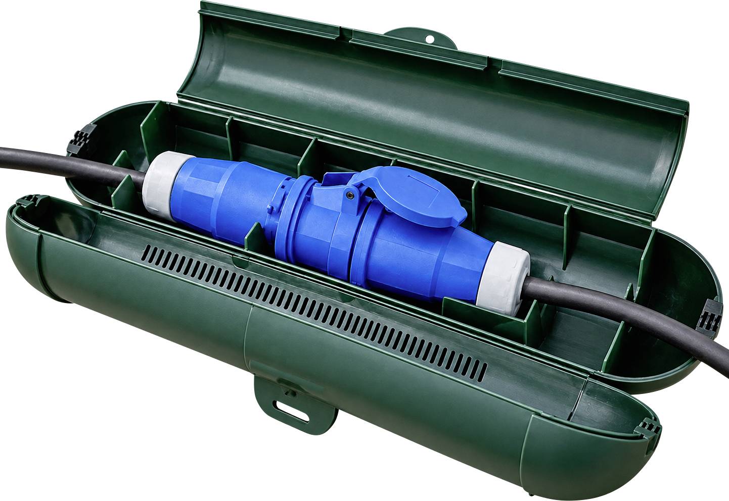 IWH 019603 Safety Box Boîte de sécurité pour connecteur CEE (Ø x L) 11 cm x 36 cm