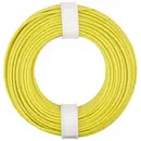 Donau Elektronik 150-013 Fil de câblage 1 x 0.50 mm² jaune 10 m