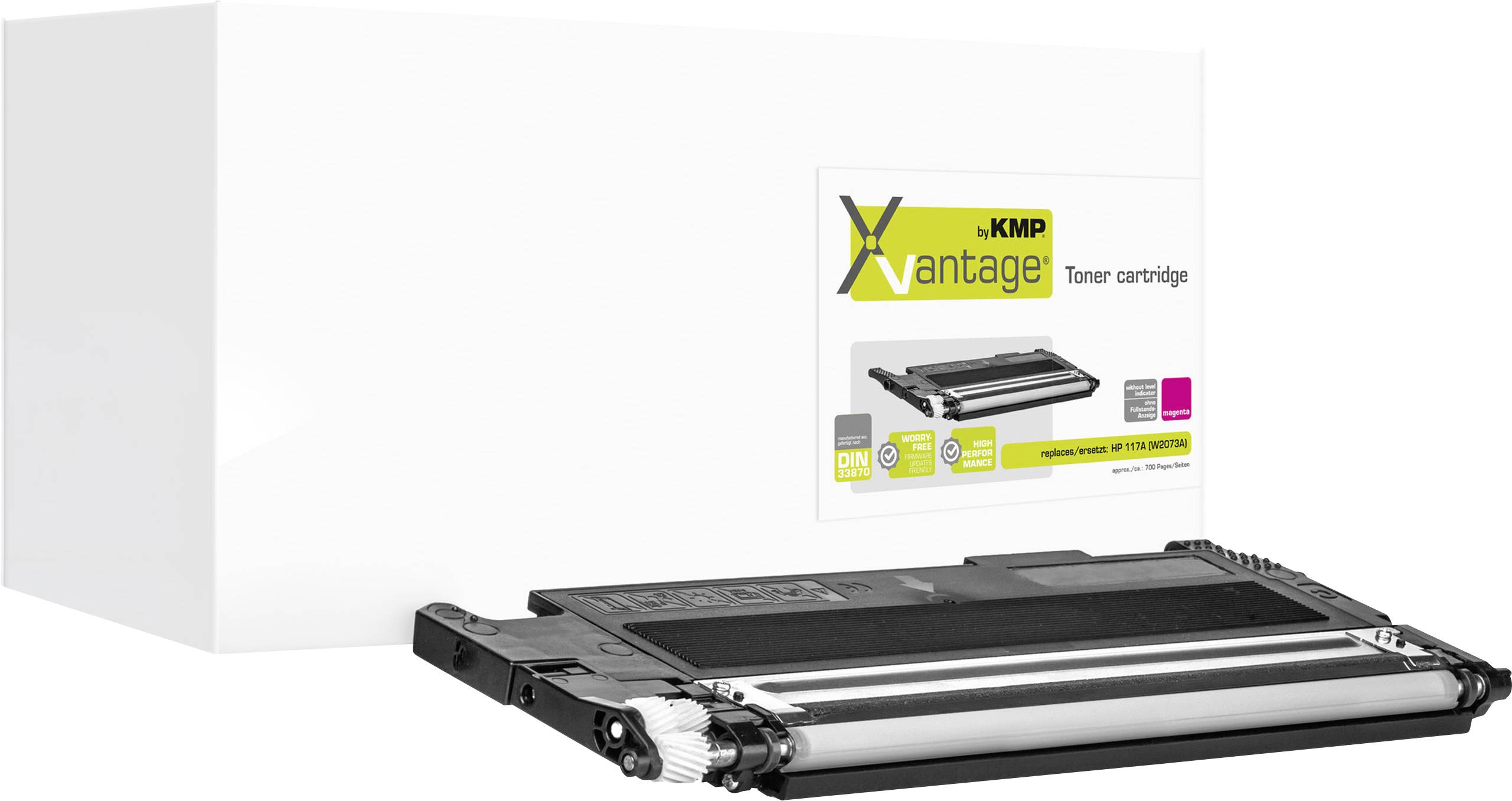 KMP Toner remplace HP 117A (W2073A) compatible magenta 700 pages H-T259M 2555,0086
