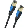 Oehlbach D1C19355 RJ45 Câble réseau, câble patch CAT 8.1 5.00 m noir 1 pc(s)