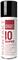 Bombe aérosol avec couvercle noir et impression rouge 'KONTAKT 10 SUPER'. Nettoyant et lubrifiant pour interrupteurs. Étiquetage multilingue.
