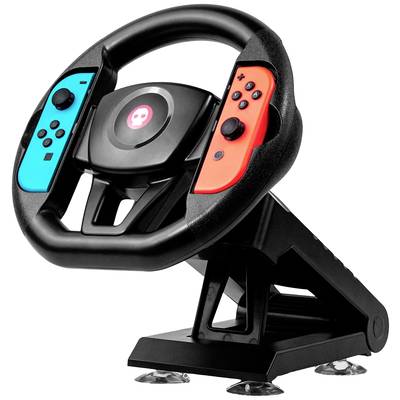 Konix Joy Con Steering Wheel Table Attachment Volant  Nintendo Switch noir 