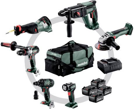 Metabo Combo Set 6.1 685211000 Jeu d'outils