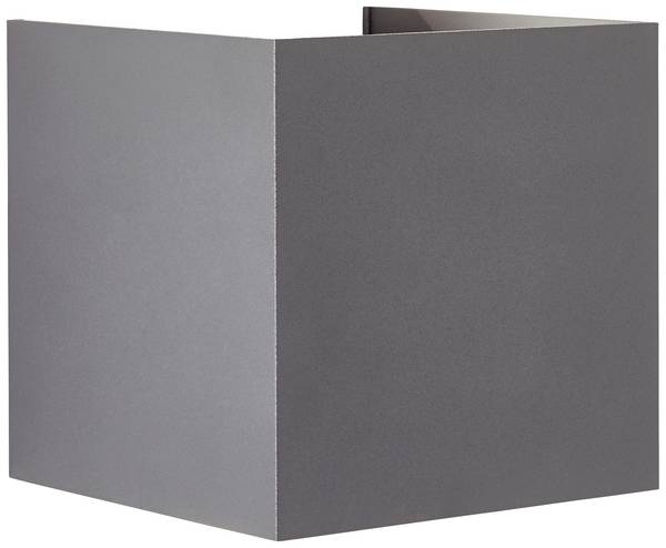 Brilliant Hilly G90961A63 Applique LED extérieure  LED Source lumineuse non remplaçable 6 W gris