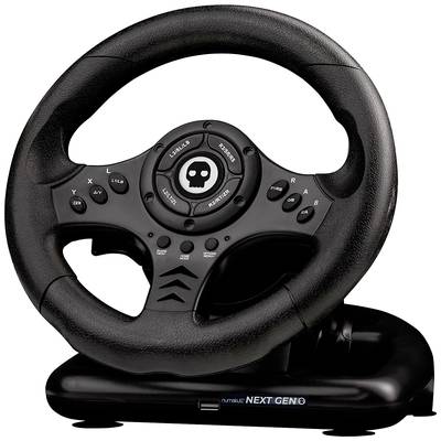 Konix Steering wheel & Pedals Volant Nintendo Switch, PC, PlayStation 3,  PlayStation 4, Xbox One, Xbox Series S, Xbox S