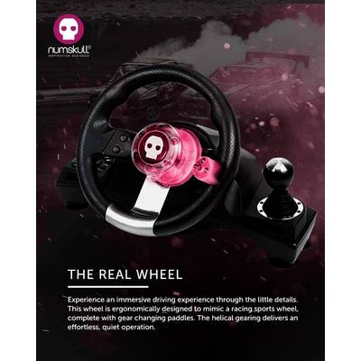 Konix Pro Steering Wheel Volant PlayStation 4, Xbox One, Xbox Series S, Xbox  Series X, Nintendo Switch noir avec levier - Conrad Electronic France