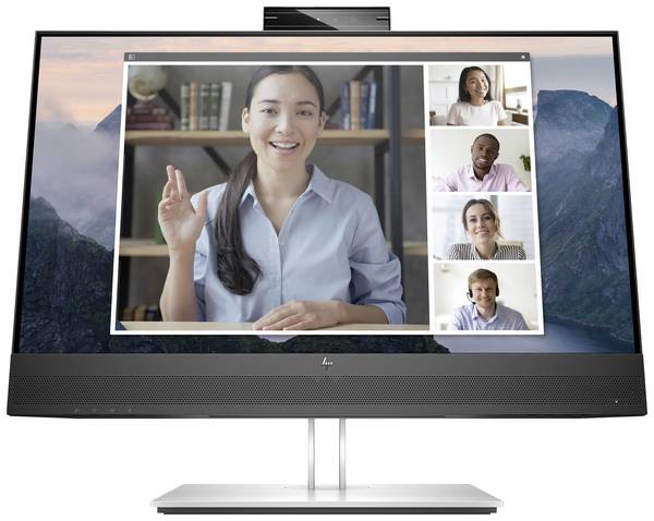 Moniteur LCD HP E24mv G4  CEE E (A - G) 60.5 cm 23.8 pouces  1920 x 1080 pixels 16:9 5 ms HDMI™, DisplayPort, VGA, USB 3.1, USB-B, Audio-Line-out IPS LCD
