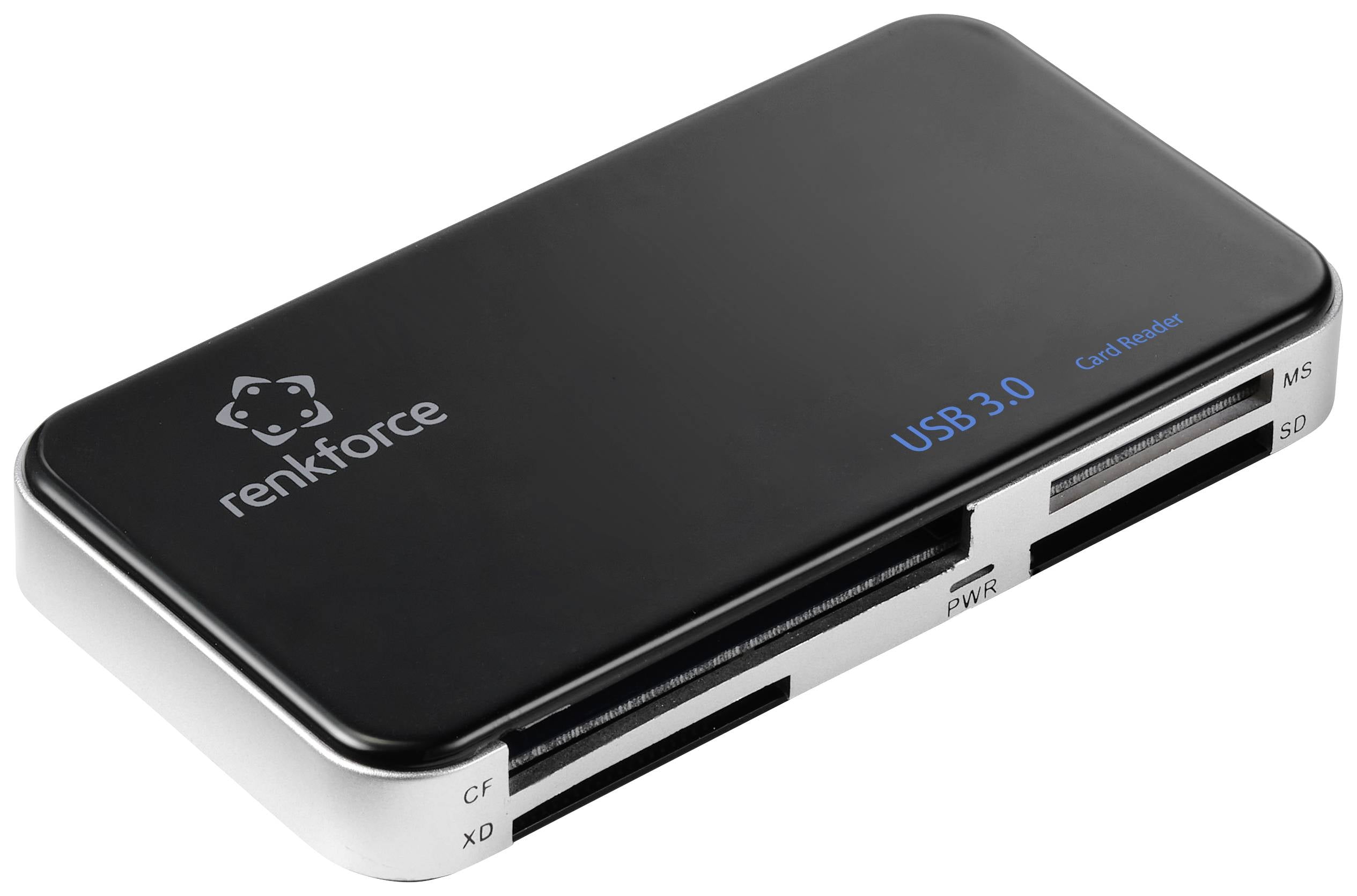 Lecteur de carte mémoire externe Renkforce RF-PCR-350 USB 3.0 noir