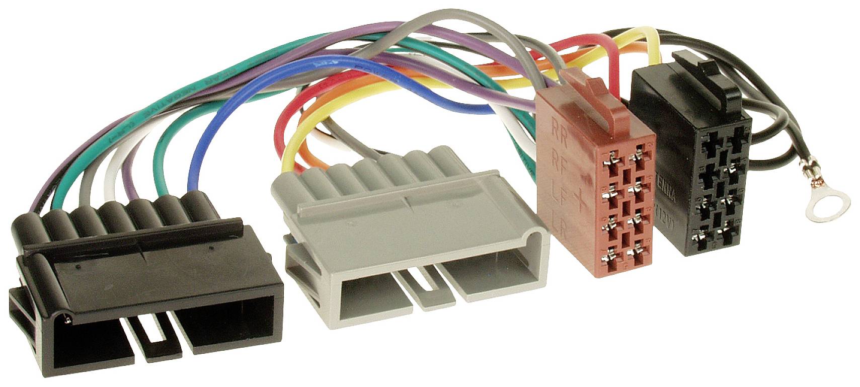 ACV 1030-02 Câble adaptateur radio ISO adapté pour (marque automobile): ​Chrysler​, ​Dodge, ​Jeep