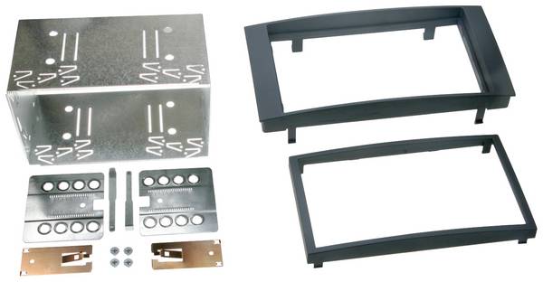 ACV 381320-11 Cache autoradio double DIN adapté pour (marque automobile): Volkswagen