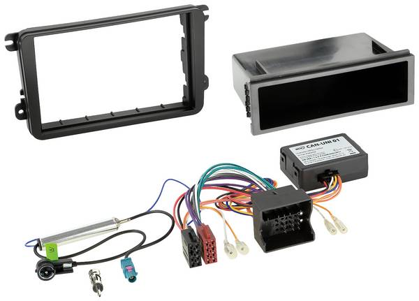 ACV 611320-15-02 Cache autoradio DIN adapté pour (marque automobile): Seat, Skoda, Volkswagen