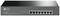 Switch de bureau Gigabit 8 ports de TP-Link avec fonctionnalité PoE+, modèle TL-SG1008MP.