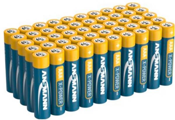 Ansmann X-Power Pile LR3 (AAA) alcaline(s) 1300 mAh 1.5 V 50 pc(s)
