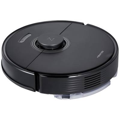 Roborock Q7 Max Vacuum Cleaner Robot aspirateur et nettoyeur noir compatible avec Alexa d'Amazon, compatible avec Google
