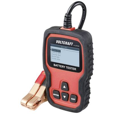 VOLTCRAFT VC-BT100 Testeur de batterie de voiture 12 V, 24 V 79 mm x 28 mm  x 128 mm - Conrad Electronic France