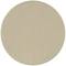 Cercle de feutre beige, plat et rond sur un fond blanc.