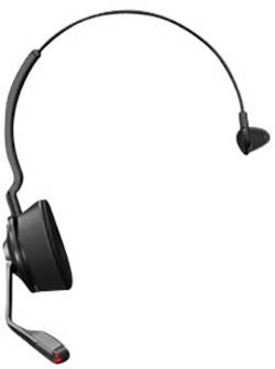 Un casque mono avec perche microphone et écouteur, adapté aux appels téléphoniques et réunions en ligne.