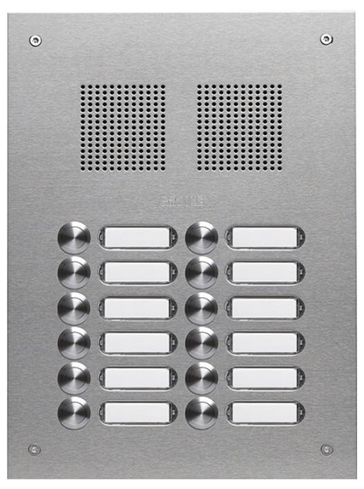 Grothe TS 788 2-6 Interphone Station extérieure acier inoxydable V2A (brossé)