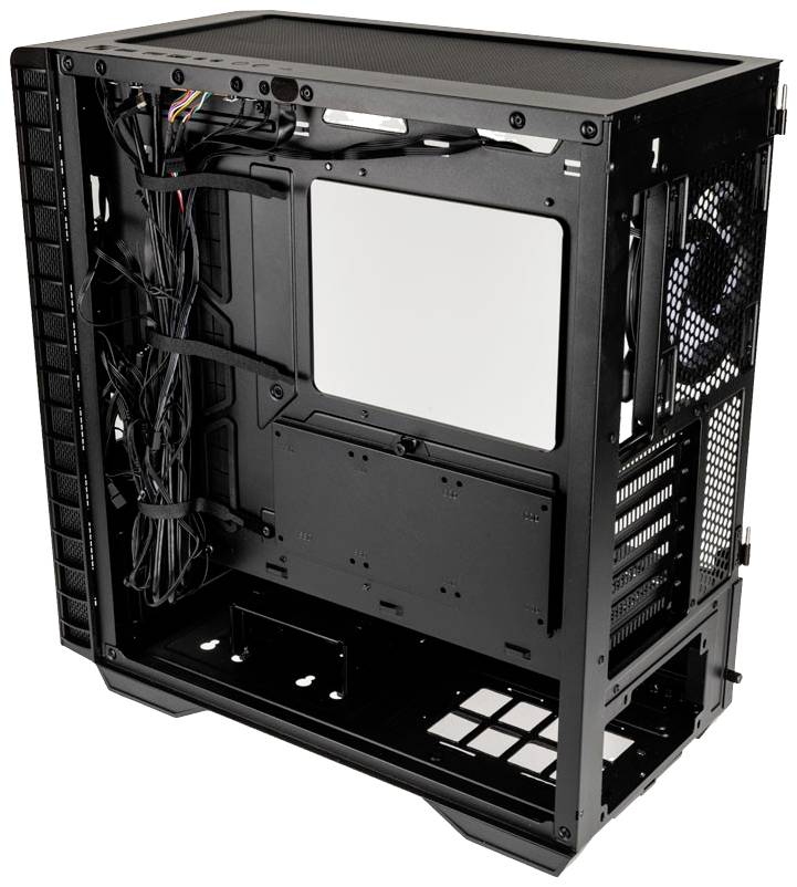 Kolink Observatory Y AMD SE ARGB, Midi Tower, PC, Noir, Transparent, ATX, EATX, ITX, micro ATX, Plastique, Acier, Verre-6