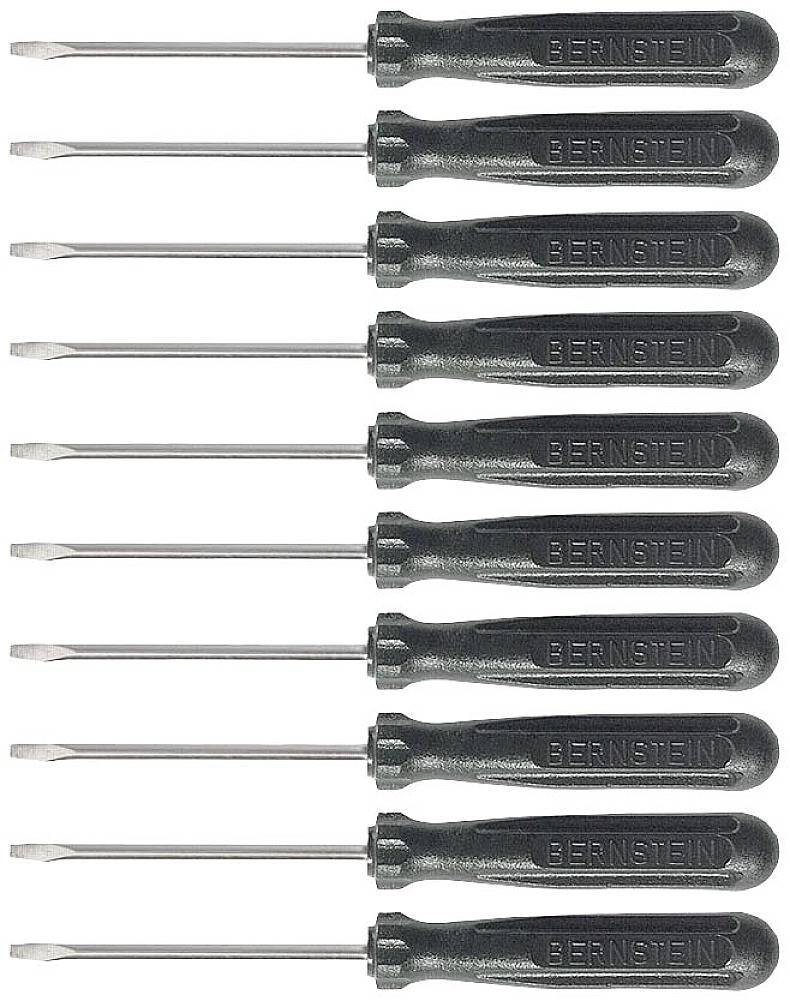 BERNSTEIN Tools for Electronics 4-301-VE10 pour l'électronique et la mécanique de précision Tournevis pour vis à fente L