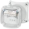Hensel 62000001 Boîte de dérivation (L x l x H) 93 x 93 x 62 mm gris IP66 1 pc(s)