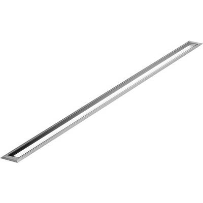 Un panneau lumineux LED rectangulaire et fin en argent, adapté à une installation au plafond pour un éclairage uniforme dans des espaces intérieurs modernes.