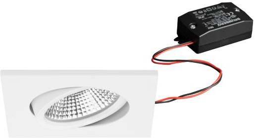 Un luminaire LED avec câble connecté, adapté pour l'installation dans des plafonds suspendus. Économe en énergie et au design élégant.