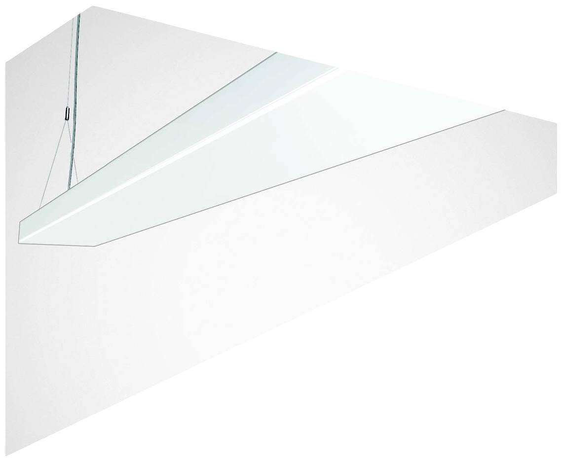 Trilux 7749340 Opendo H2-L #7749340 Bande lumineuse LED LED intégrée 46 W LED blanc 1 pc(s)
