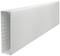 Un conduit de ventilation rectangulaire en métal gris, adapté pour une utilisation dans les systèmes de ventilation.