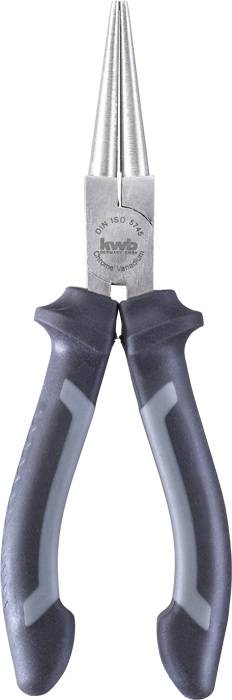 kwb 381610 Round nose pliers 160mm DIN ISO 5745 CV-steel satin finish