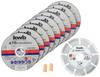 kwb 712031 Jeu de disque à tronçonner 115 mm 10 pc(s) acier inoxydable