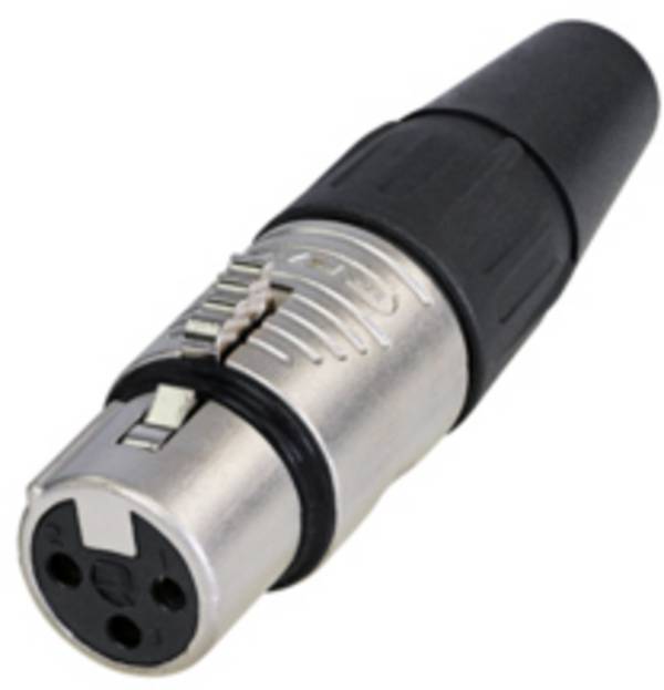 Rean AV RC3F XLR femelle, droit Nombre de pôles: 3   1 pc(s)