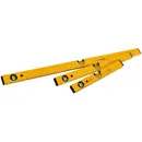 Stabila Classic set 70 (100 cm, 60 cm, 40 cm) 19819 Set de niveaux à bulle 40 cm, 60 cm, 120 cm 0.5 mm/m