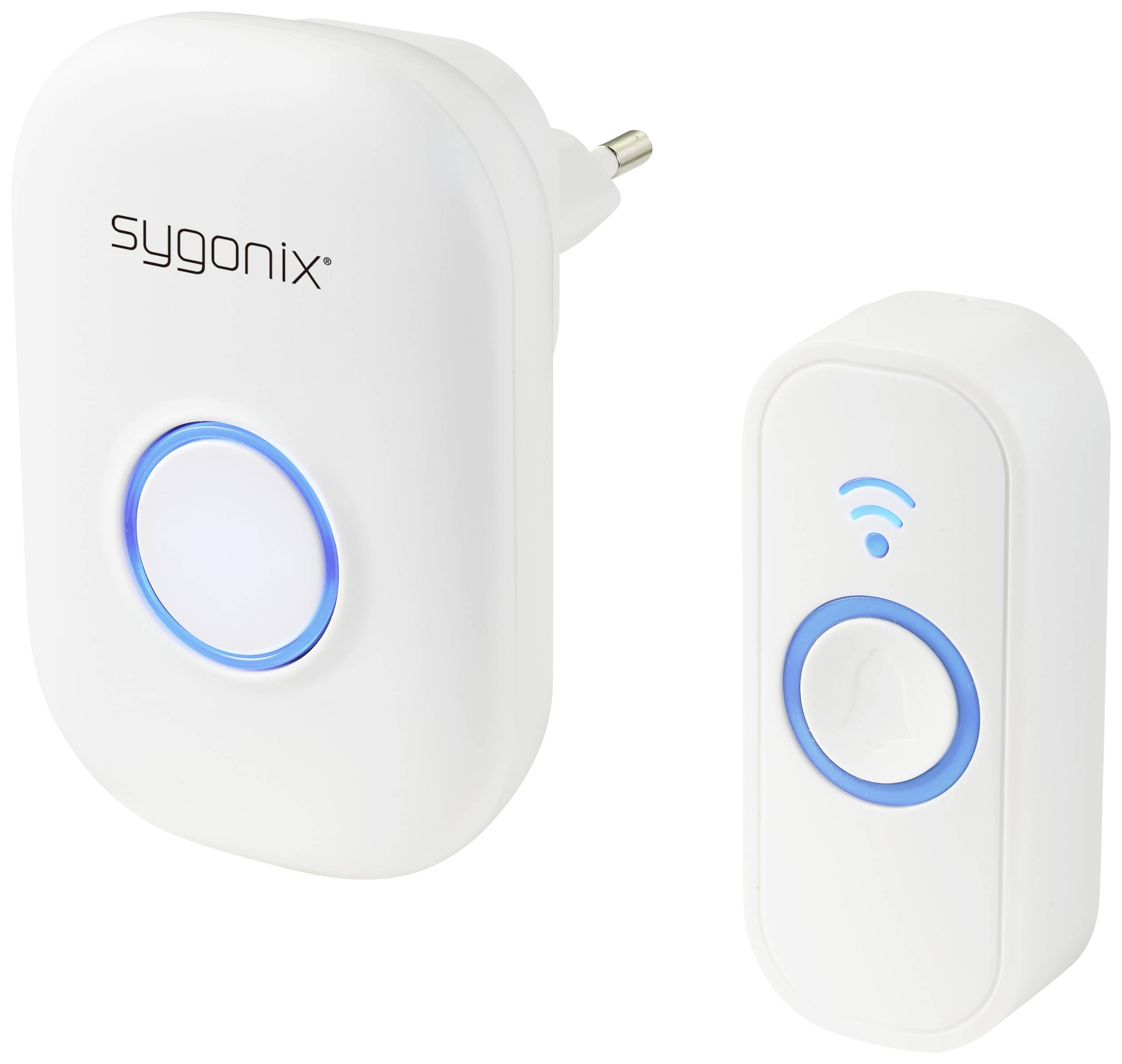 Sygonix SY-5225386 Sonnette sans fil Set complet avec flash