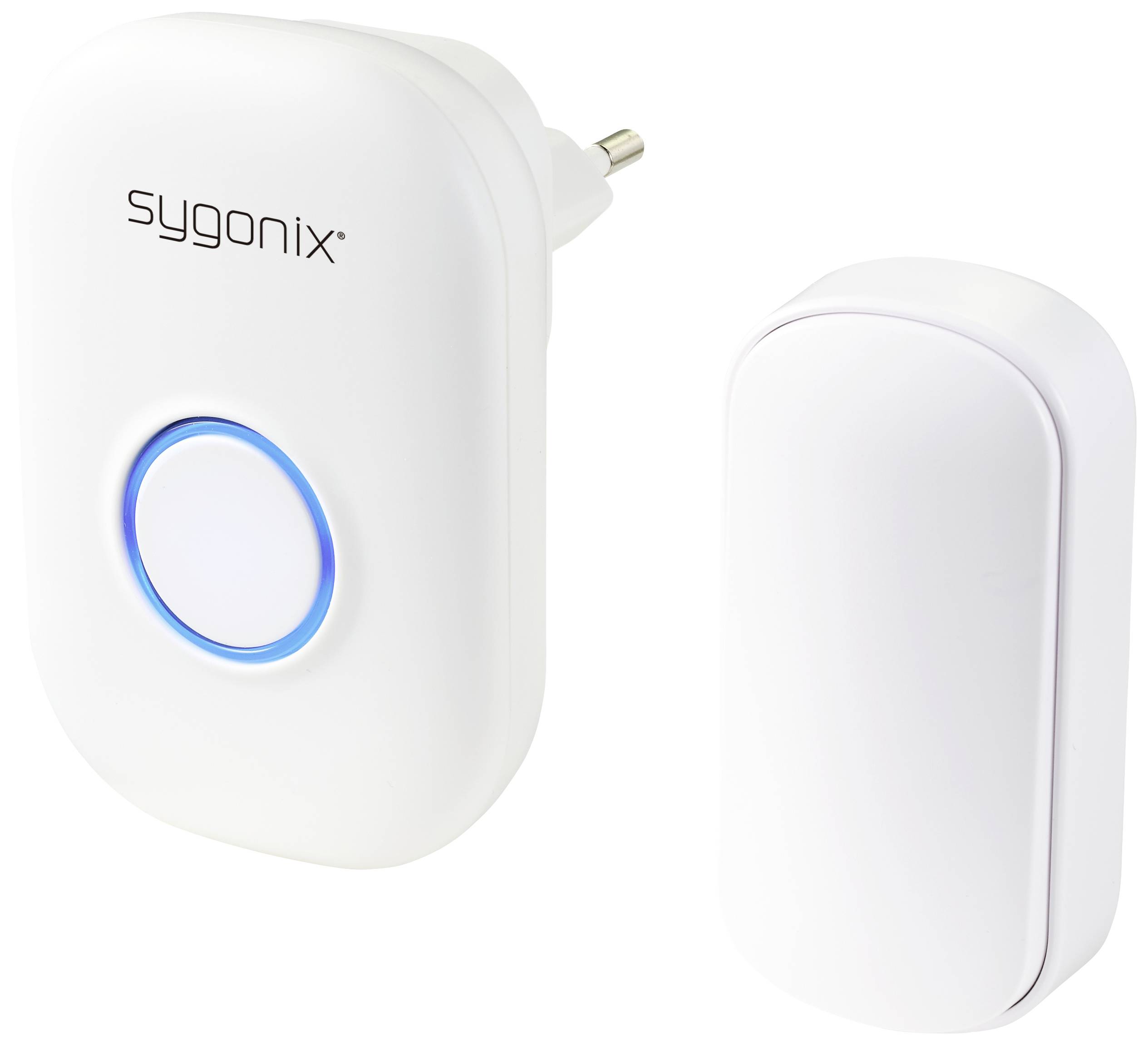 Sygonix SY-5225388 Sonnette sans fil Set complet sans pile, avec flash