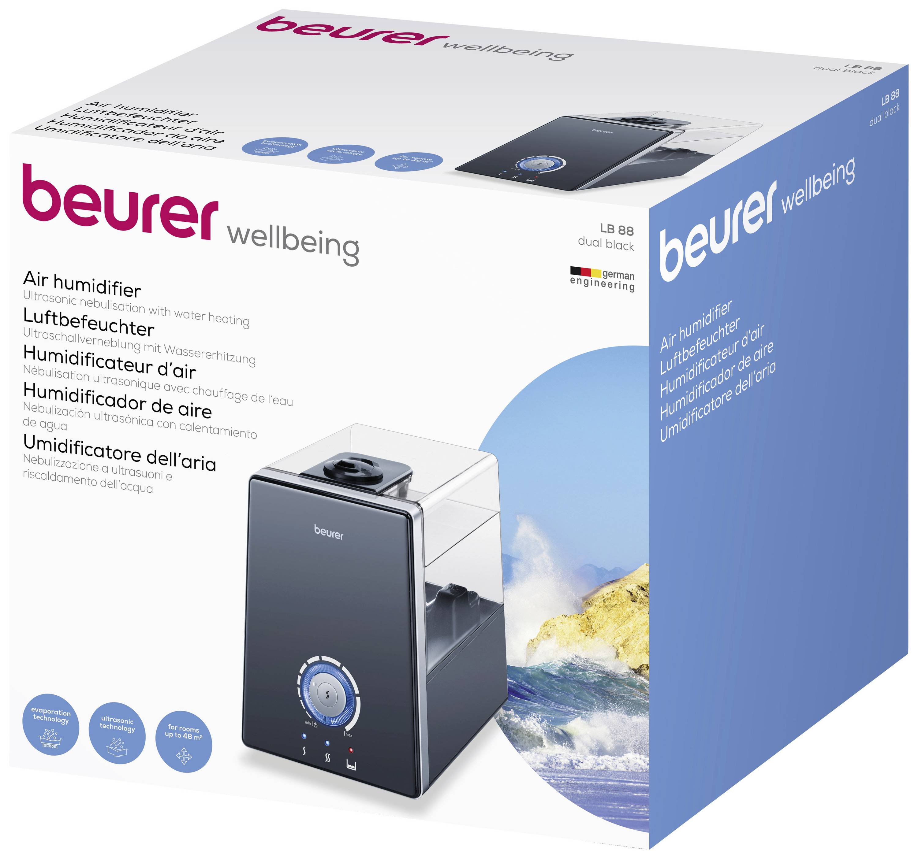 Beurer LB 88 Dual Humidificateur 1 pc(s) noir-6